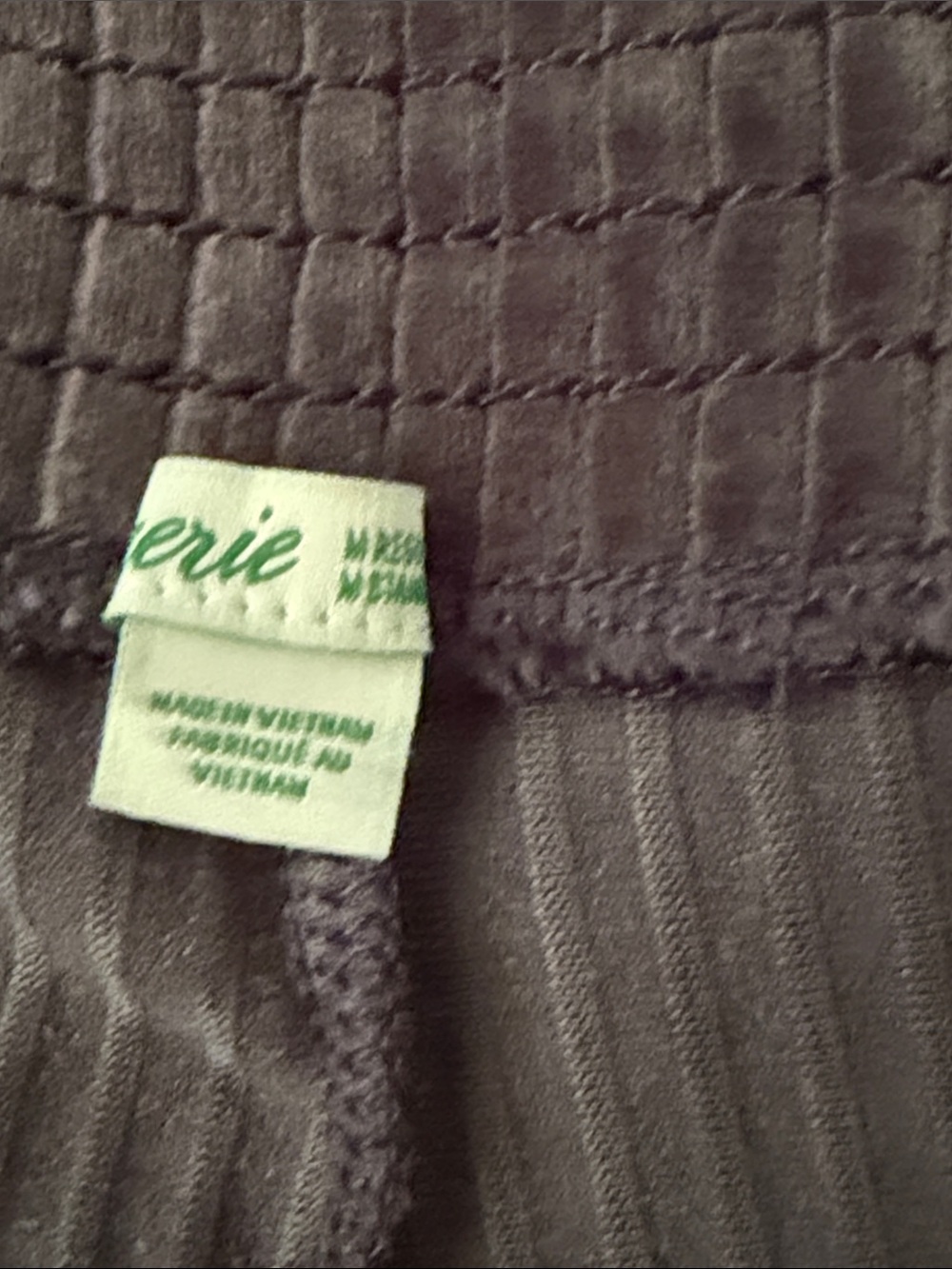 Aerie grey cord flare leggings medium - Picture 3 of 12